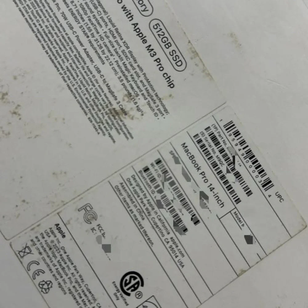 Apple MacBook Pro M3 PRO or M3 MAX